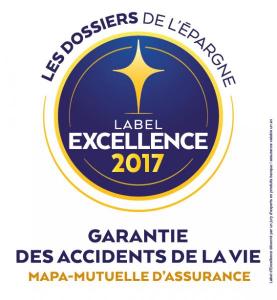 Label Excellence MAPA Garantie Accidents de la Vie