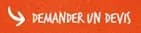 flèche indiquant un bouton pour demander un devis sur fond orange