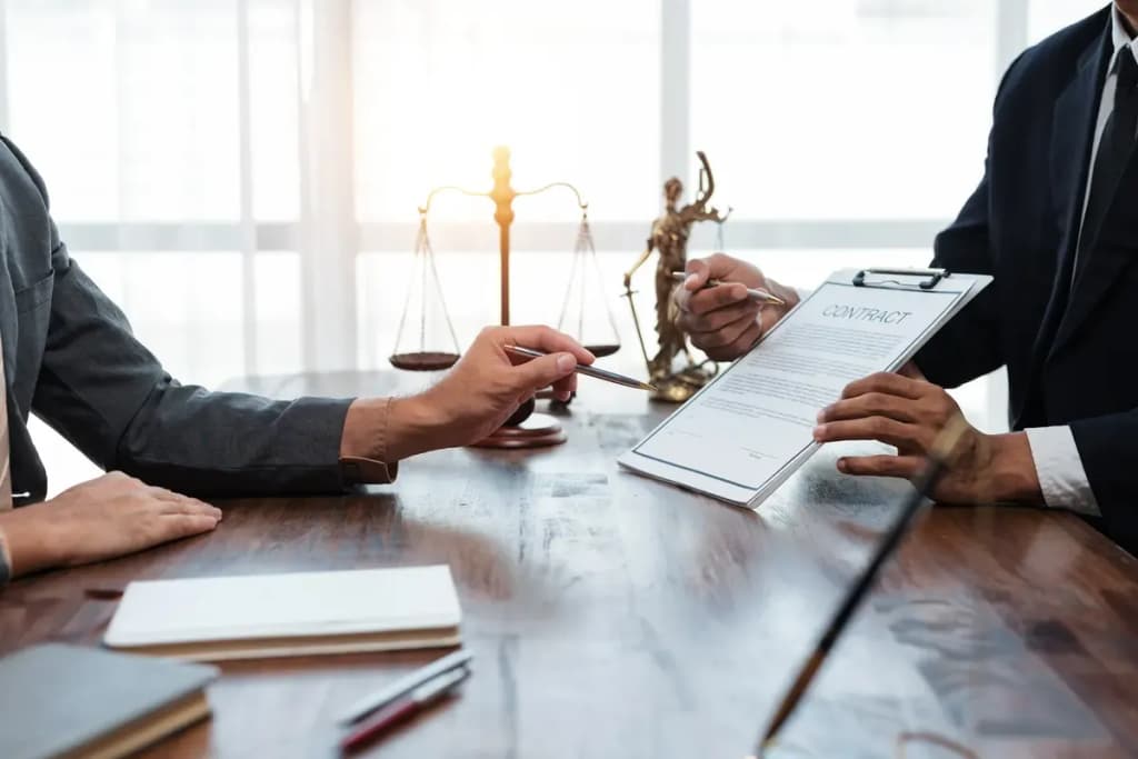 Signature d'un contrat