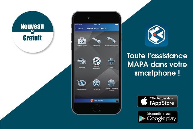 Application mobile MAPA Assistance