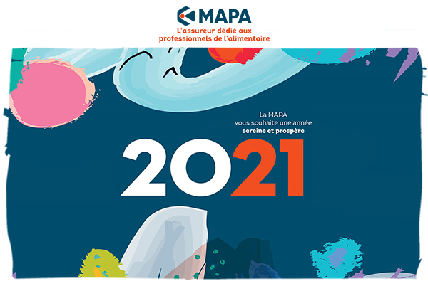 Carte de voeux MAPA 2021