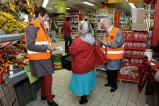 Bénévoles de l'association Gilets orange