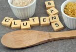 Produits sans gluten : bol de pâtes et riz sans gluten
