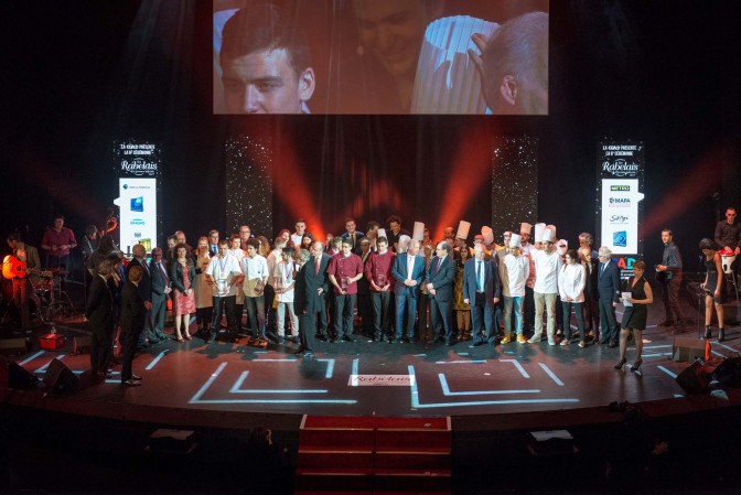 Photo lauréats partenaires Rabelais Jeunes Talents 2017