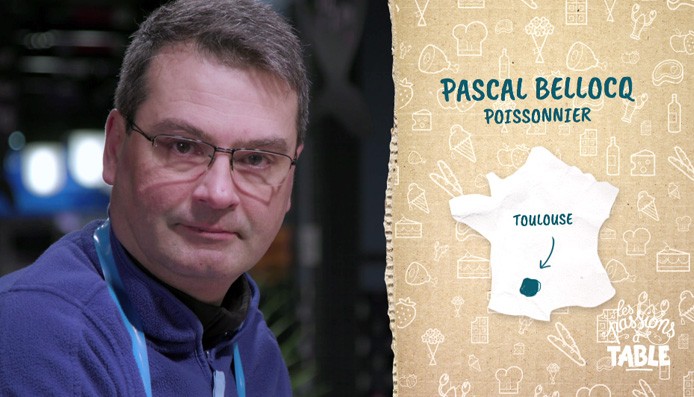 Pascal Bellocq, poissonnier à Toulouse (31)
