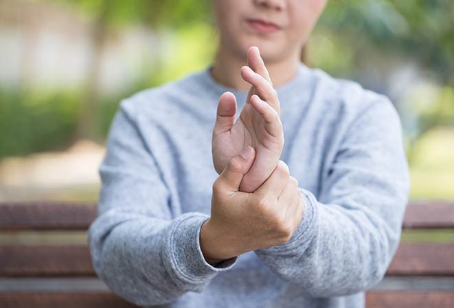 Protège poignet contre le Syndrome du canal carpien et tendinite