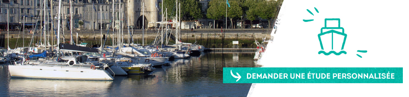 Bateaux à quai au port de La Rochelle