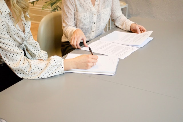 Signature de contrats