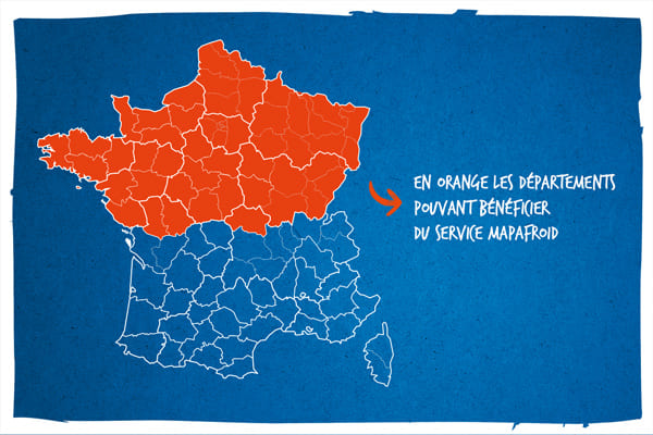 MAPA Froid : les départements éligibles au service d'assurance des véhicules frigorifiques