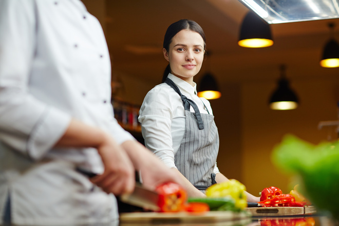 Élève en mention complémentaire cuisine