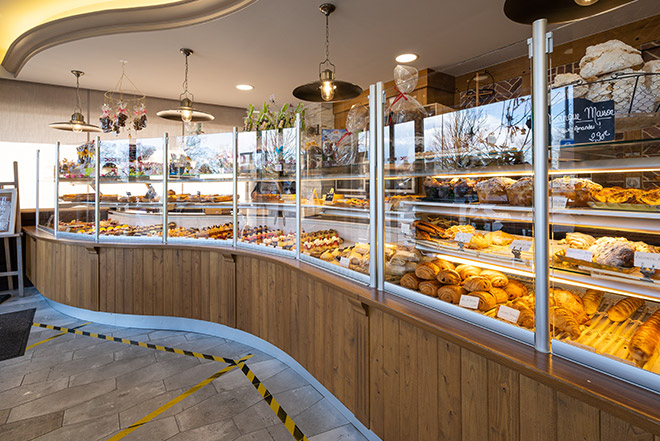 Vitrine de boulangerie