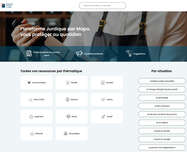 Nouvelle version de la Plateforme Juridique MAPA