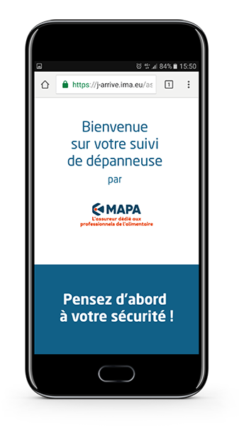 Ouverture du service de suivi en ligne de la dépanneuse MAPA Assistance