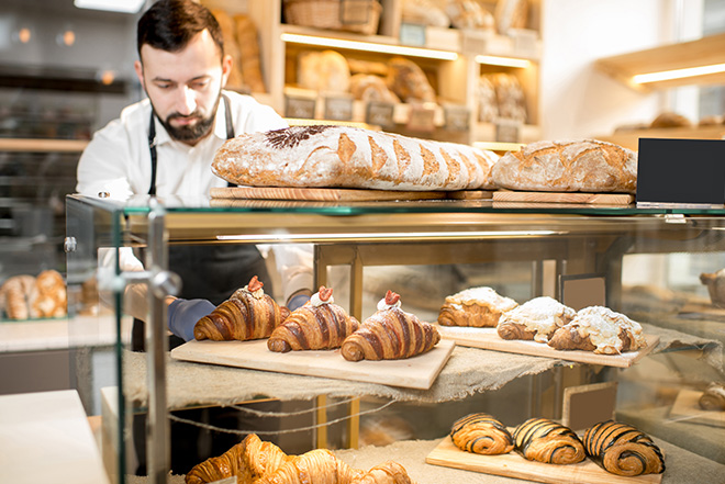 Vitrine viennoiseries