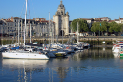 Bateaux à quai au port de La Rochelle